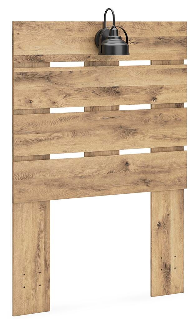 Larstin Panel Headboard - Tan Brown  (EB2712-SI)