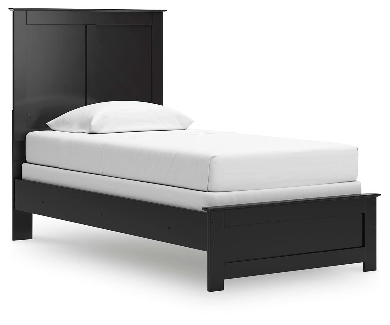 Maribel Panel Bed and Nightstand (B138-SI) - Image 3