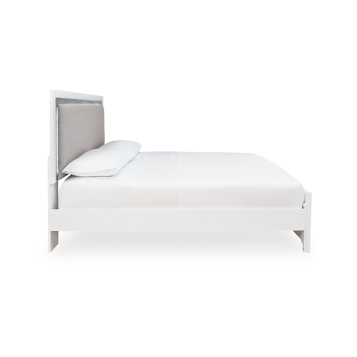 Maeling King Upholstered Panel Bed (PCB1119-SI) - Image 5