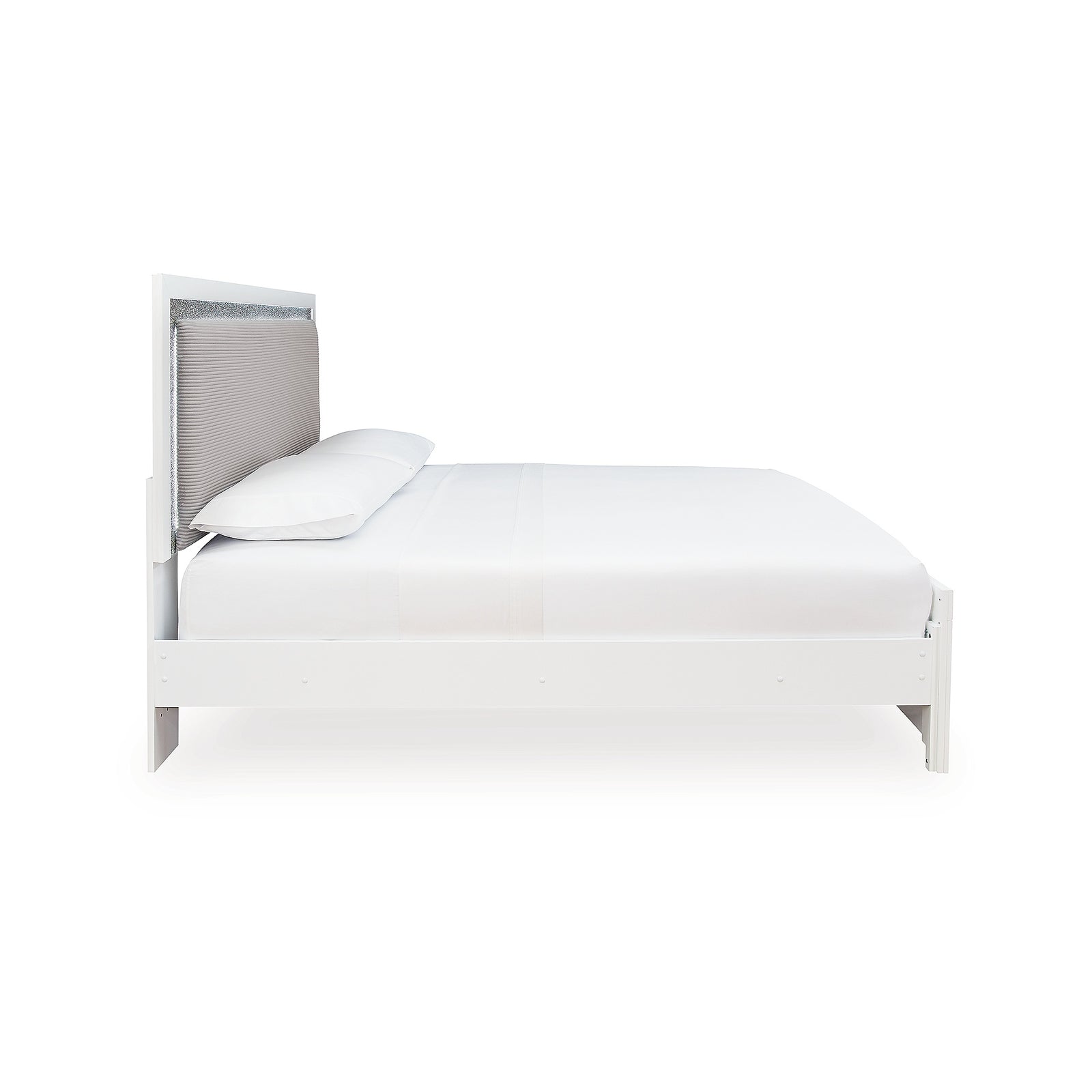 Maeling King Upholstered Panel Bed (PCB1119-SI) - Image 5