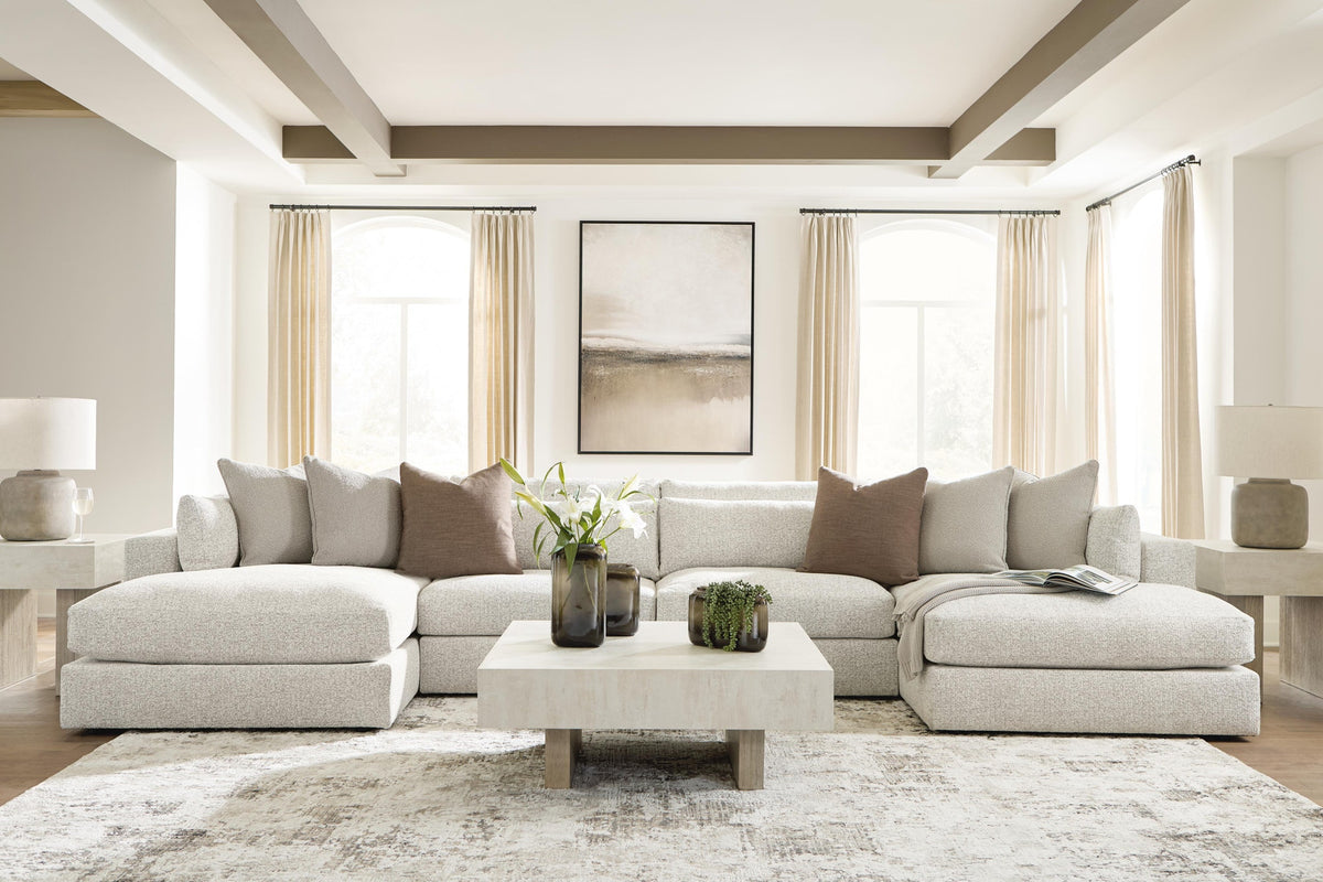 Ashbourne Estate 4-Piece Double Chaise Sectional (PC66004-SI) - Image 4