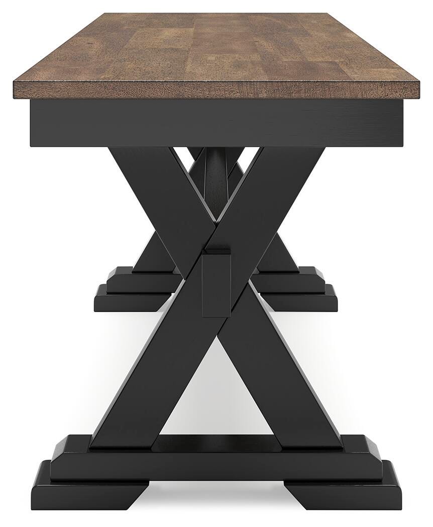 Wildenauer Dining Table, 2 Chairs and 2 Benches (D634-SI) - Image 4