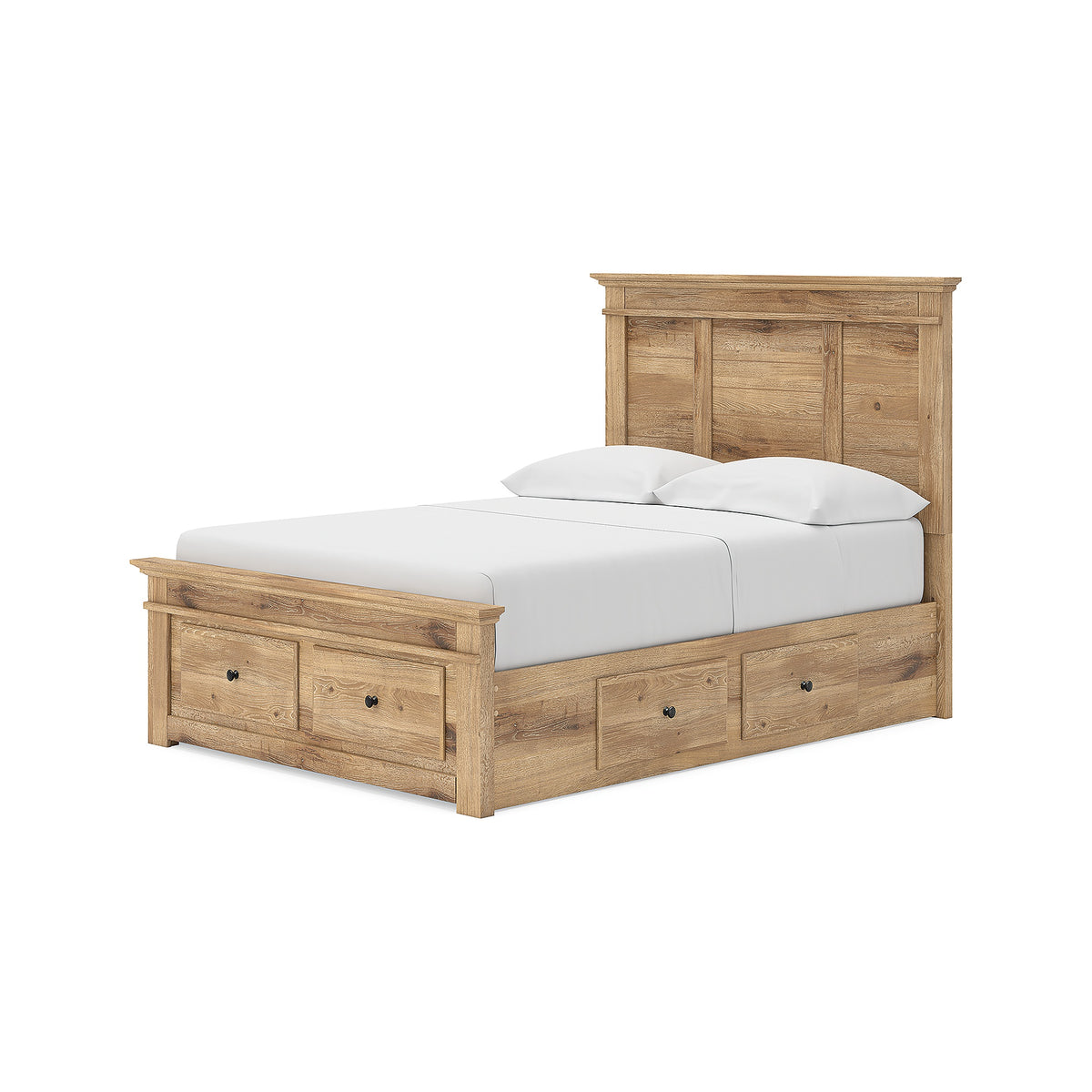 Makidern Full Panel Storage Bed (PCB1170-SI) - Image 4