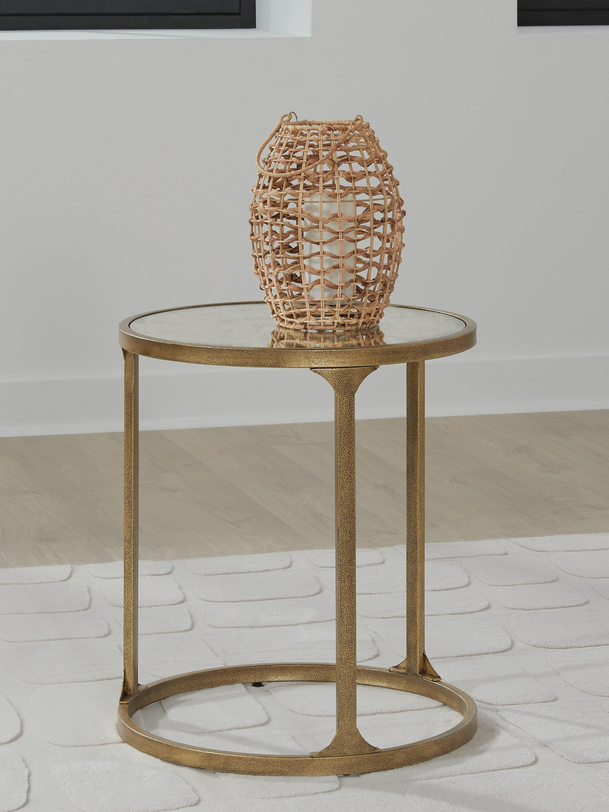Korajane End Table - Antique Gold  (T399-SI) - Image 2