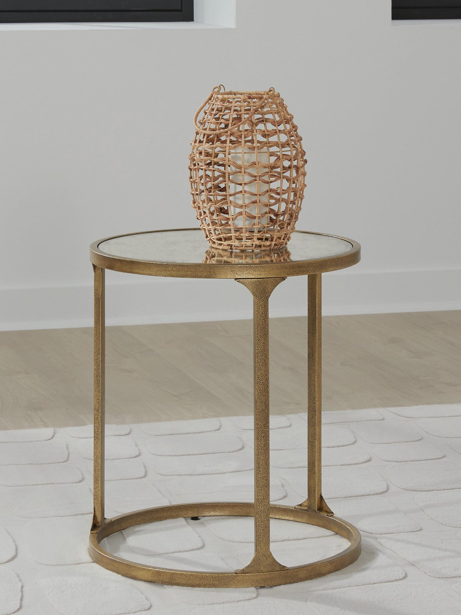 Korajane End Table - Antique Gold  (T399-SI) - Image 2