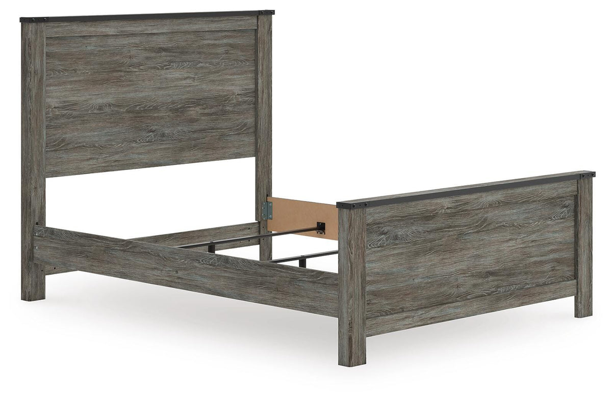 Frandern Panel Bed, Dresser and Mirror (B4480-SI) - Image 10