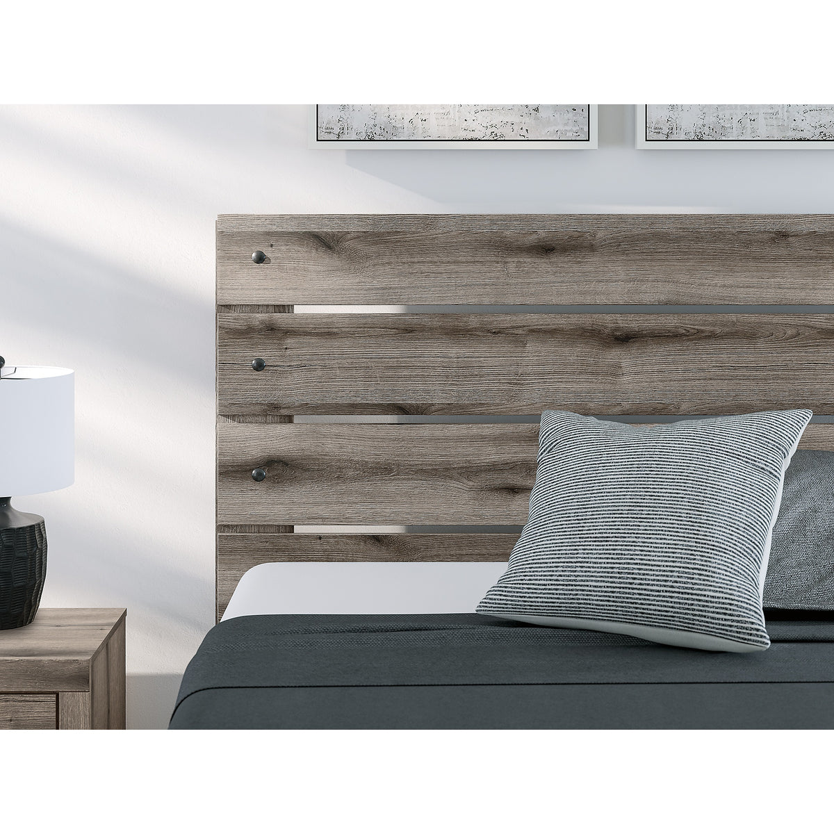 Graystorm Queen Panel Bed (PCB2405-SI) - Image 9