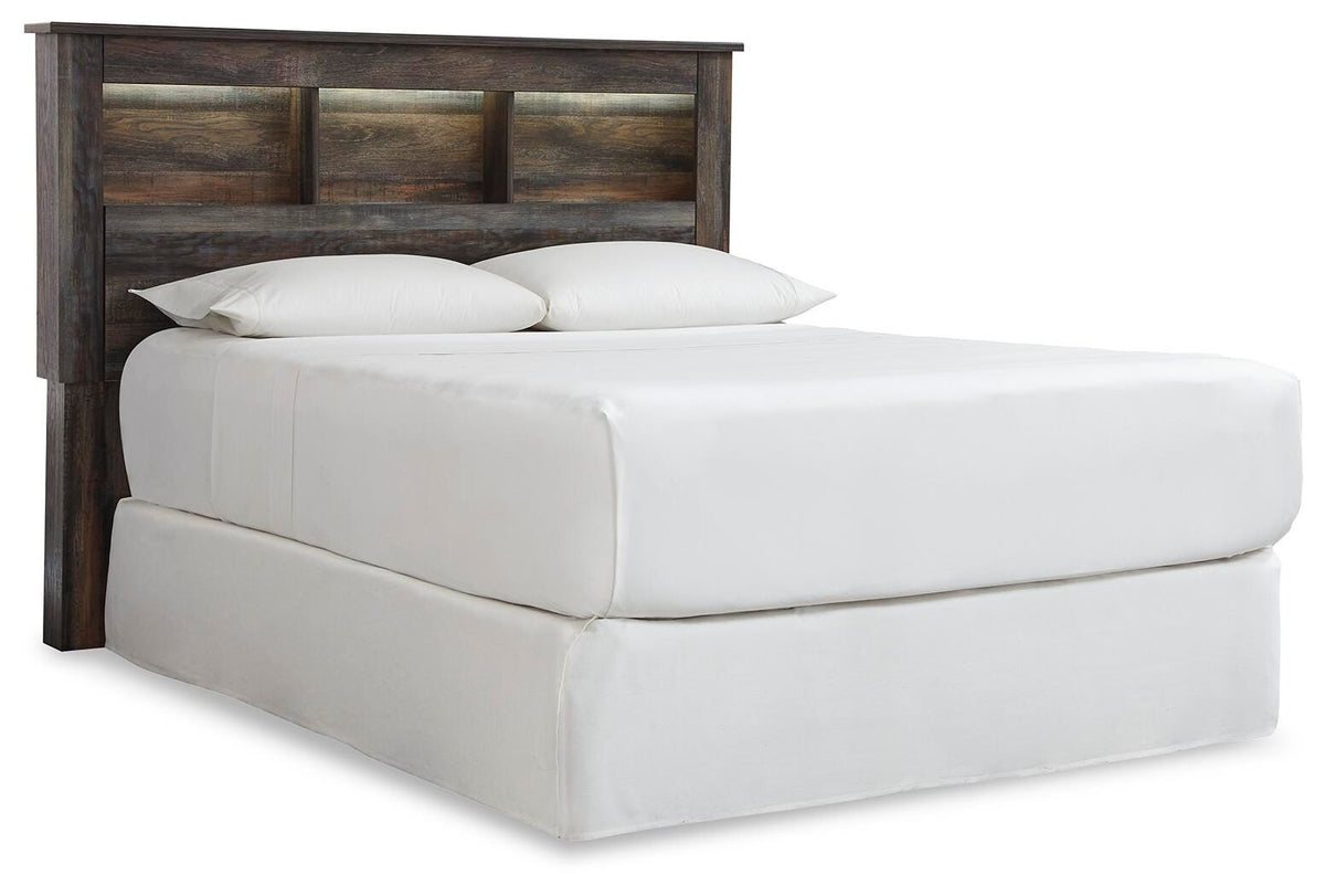Drystan Bookcase Headboard - Multi  (B211-SI)