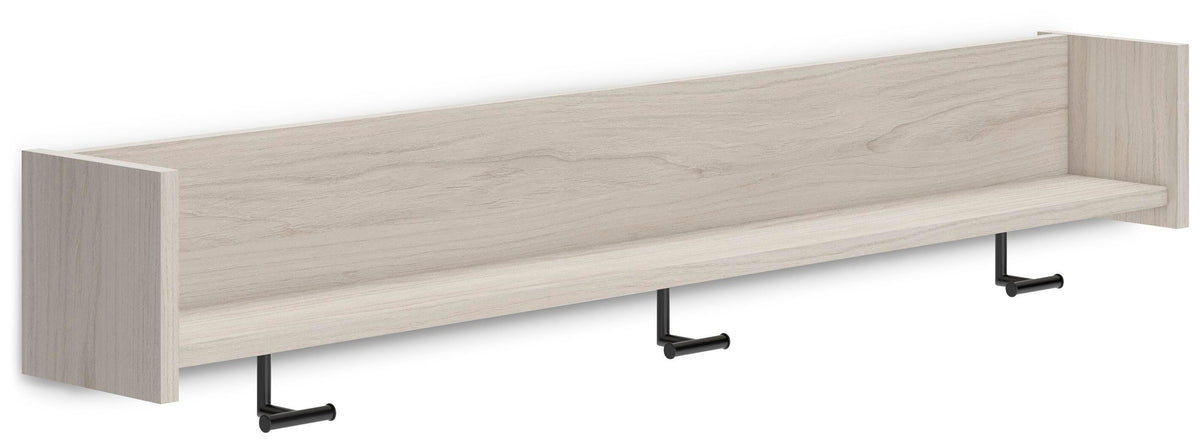 Socalle Wall Mounted Coat Rack with Shelf (EA1864-SI)