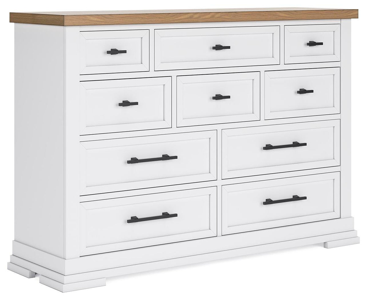 Ashbryn Dresser - White/Natural  (B844-SI) - Image 2