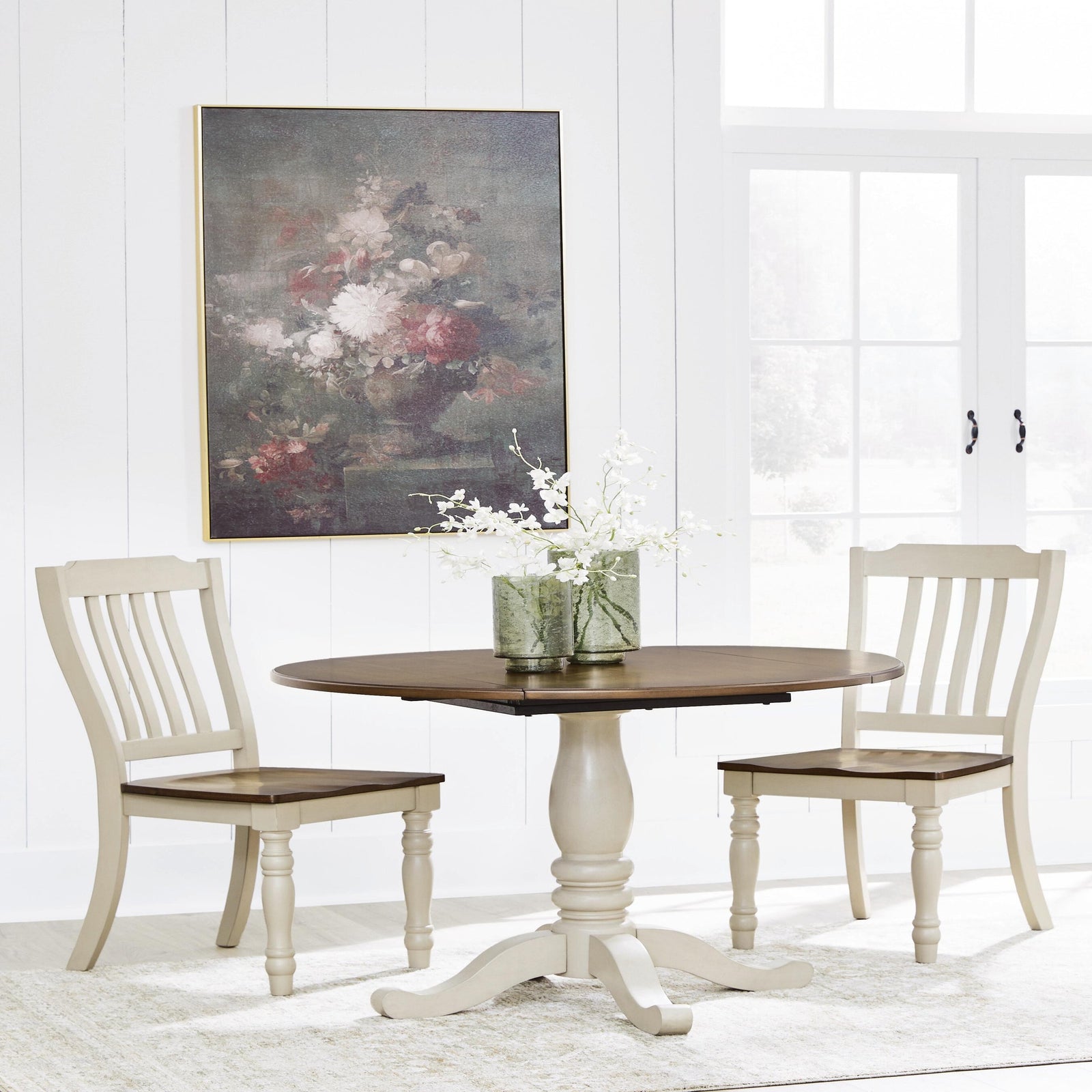 Wirloni Dining Table and 2 Chairs (PCD616-SI) - Image 2