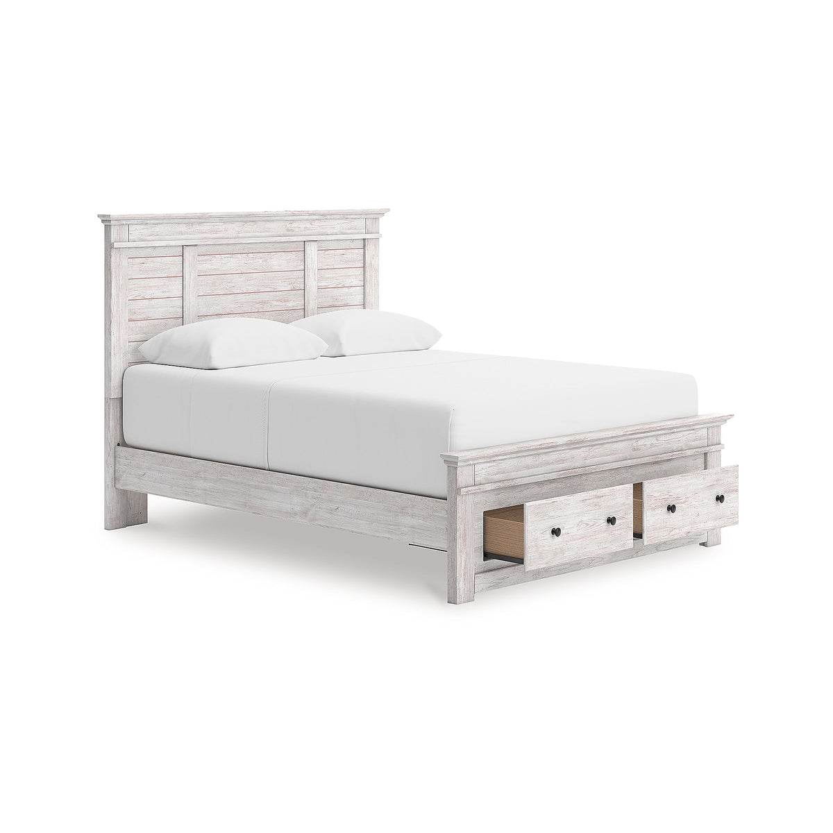 Makidern Queen Panel Storage Bed (PCB1171-SI) - Image 4