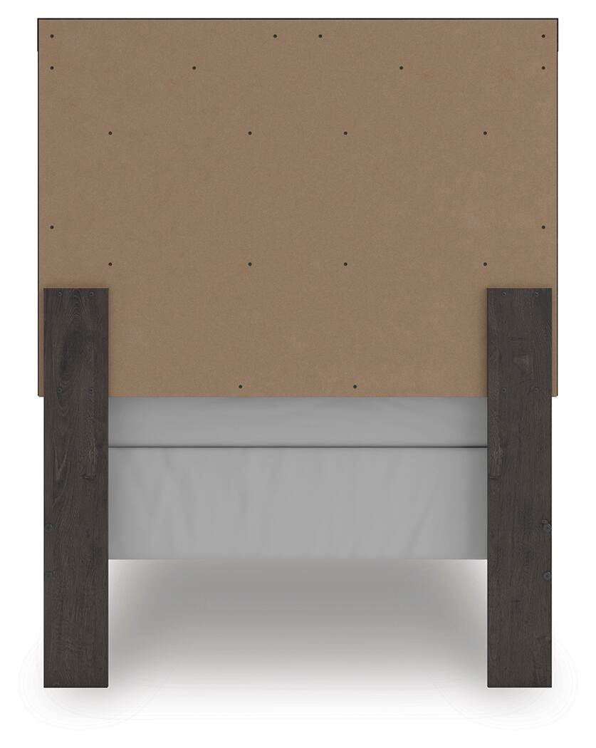 Prendonea Panel Bed, Dresser and Mirror (B3789-SI) - Image 12