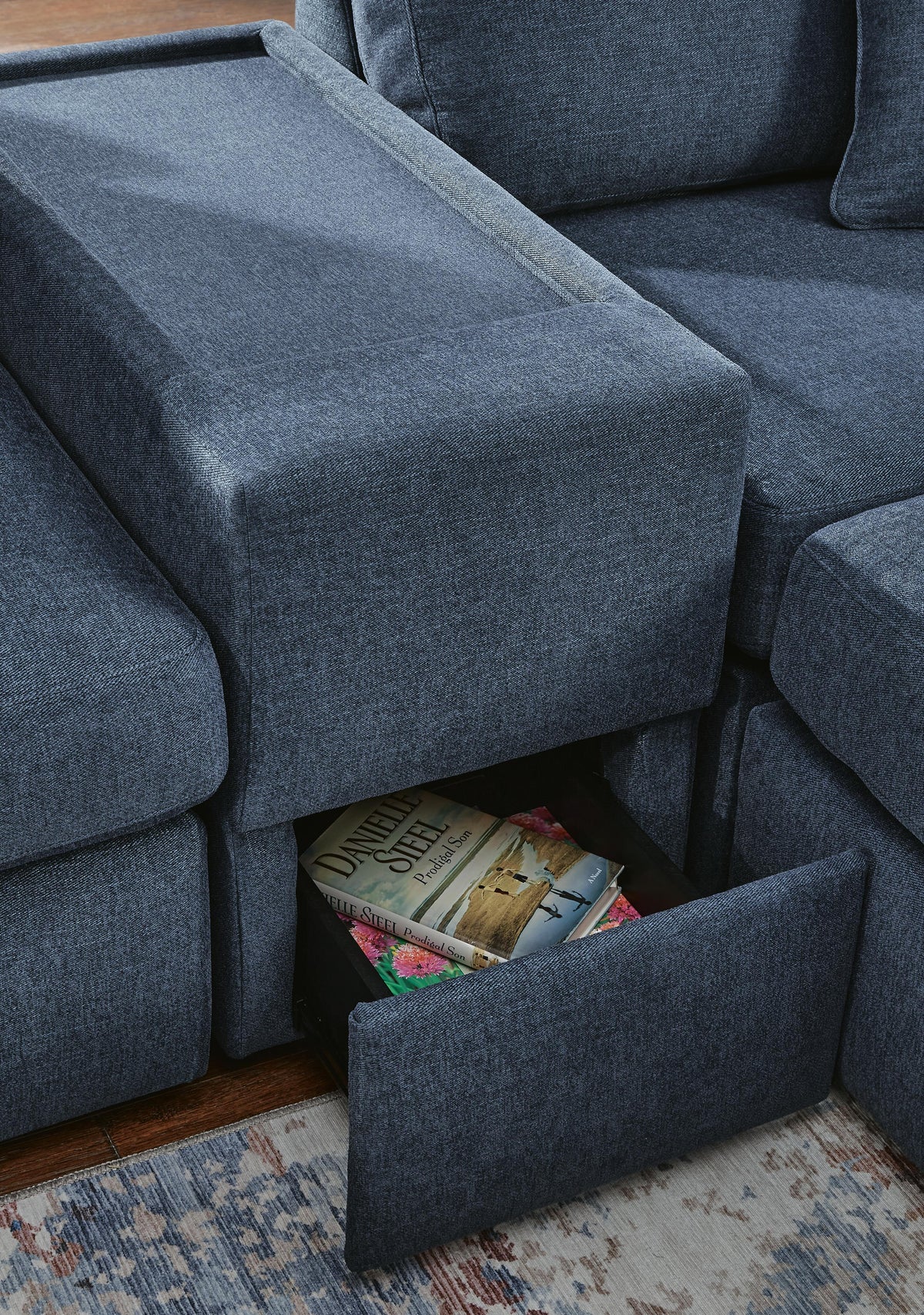 Modmax 6-Piece Sectional with Chaise and Ottoman (92121-SI) - Image 21