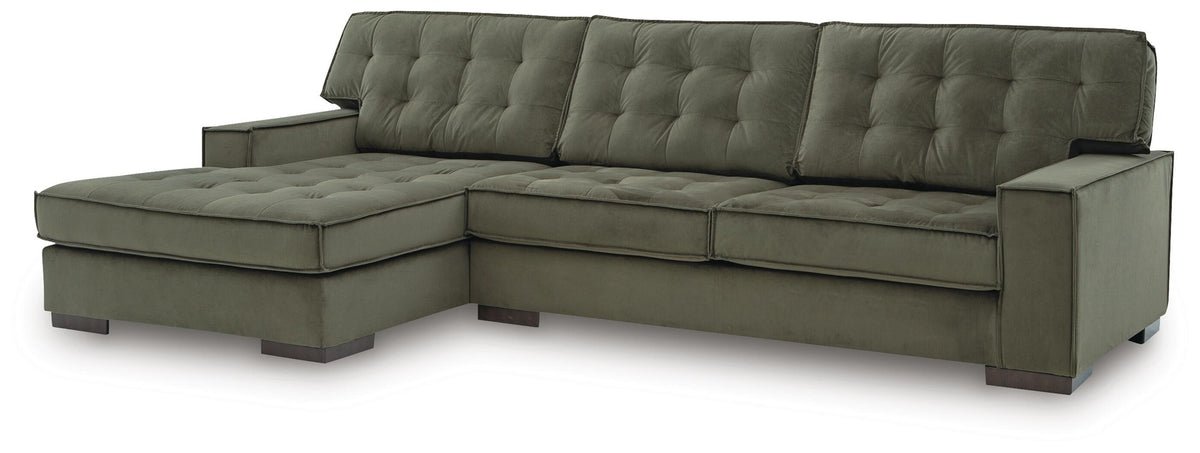 Caspian-Town 2-Piece Sectional with Chaise (PC61702-SI)