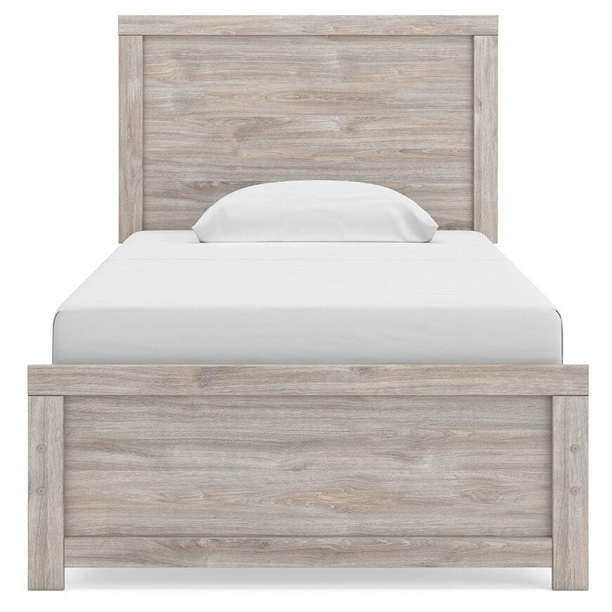 Broachmyn Twin Panel Bed, Dresser and Mirror (PCB1120-SI) - Image 9