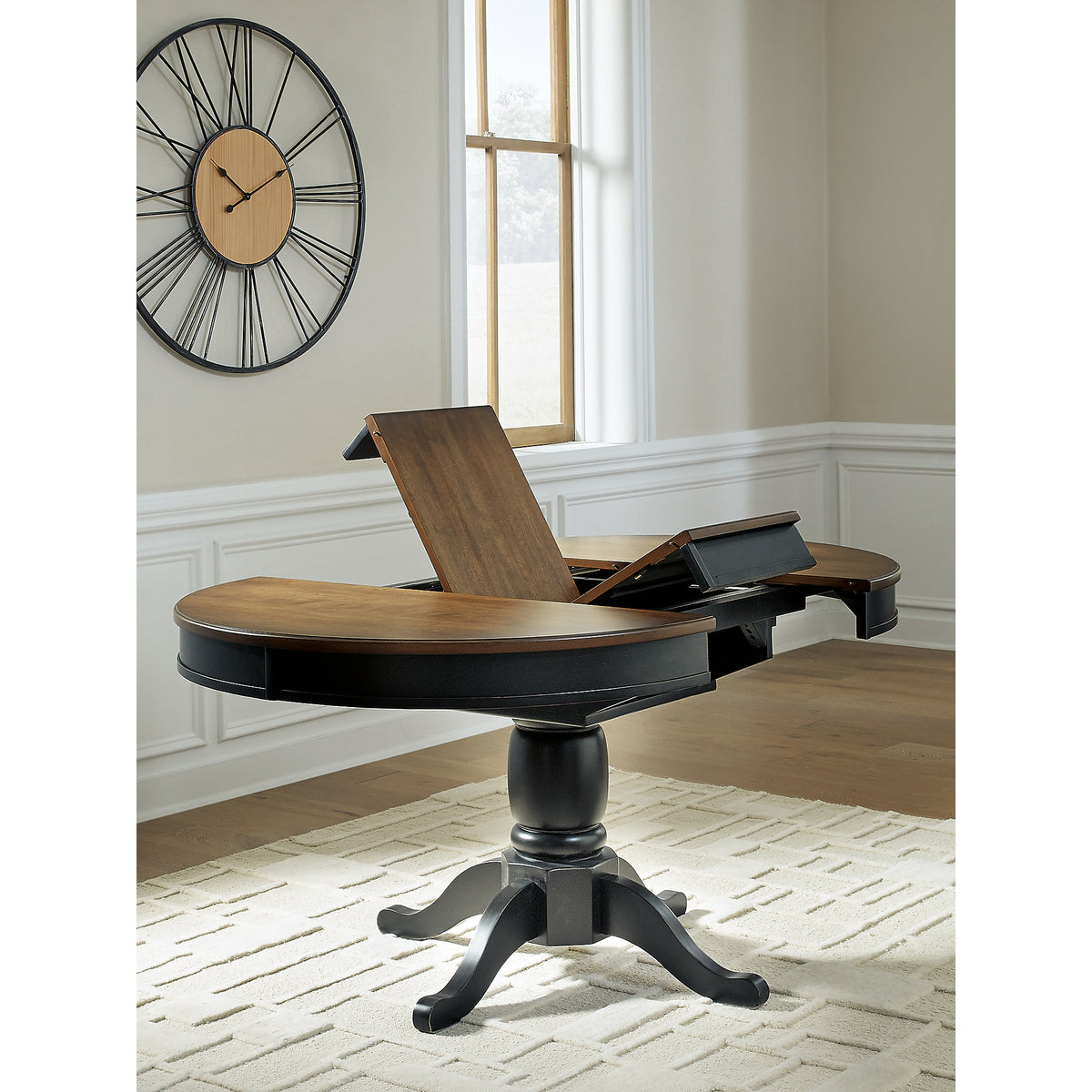 Clorazi Dining Butterfly Extension Table (PCD619-SI) - Image 6