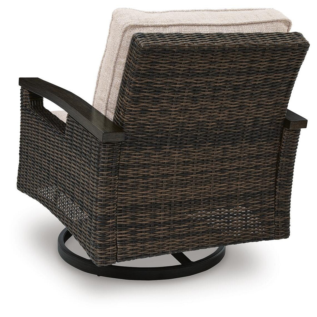 Monterey Point Outdoor Sofa with Cushion (PCP760-SI) - Image 9
