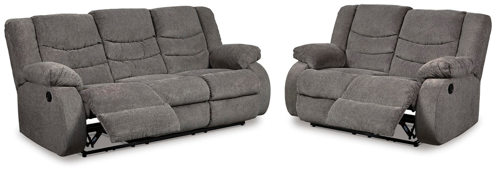 Tulen Reclining Sofa and Loveseat (98606-SI) - Image 2