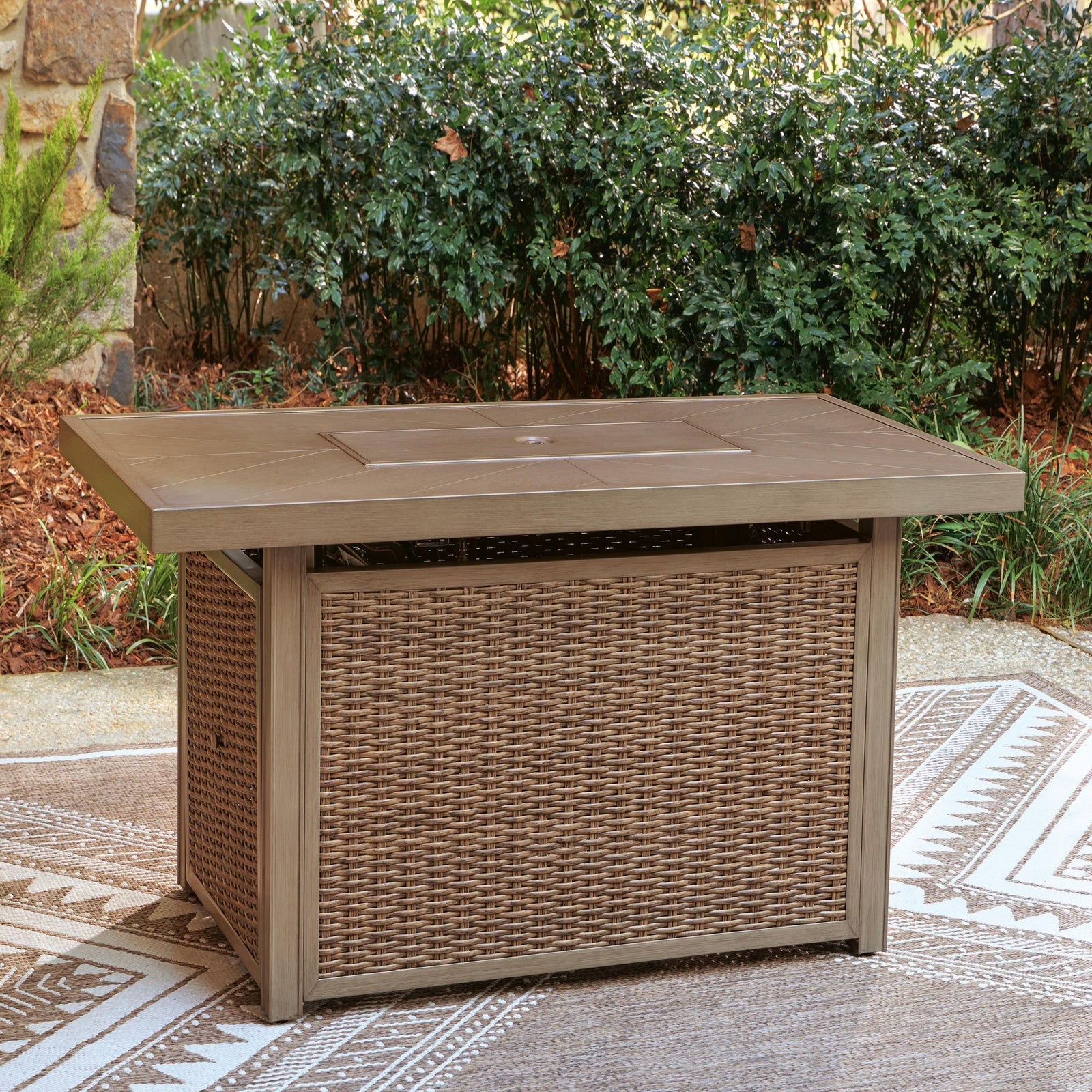 Laguna Heights Outdoor Fire Pit Table (PCP790-SI) - Image 36