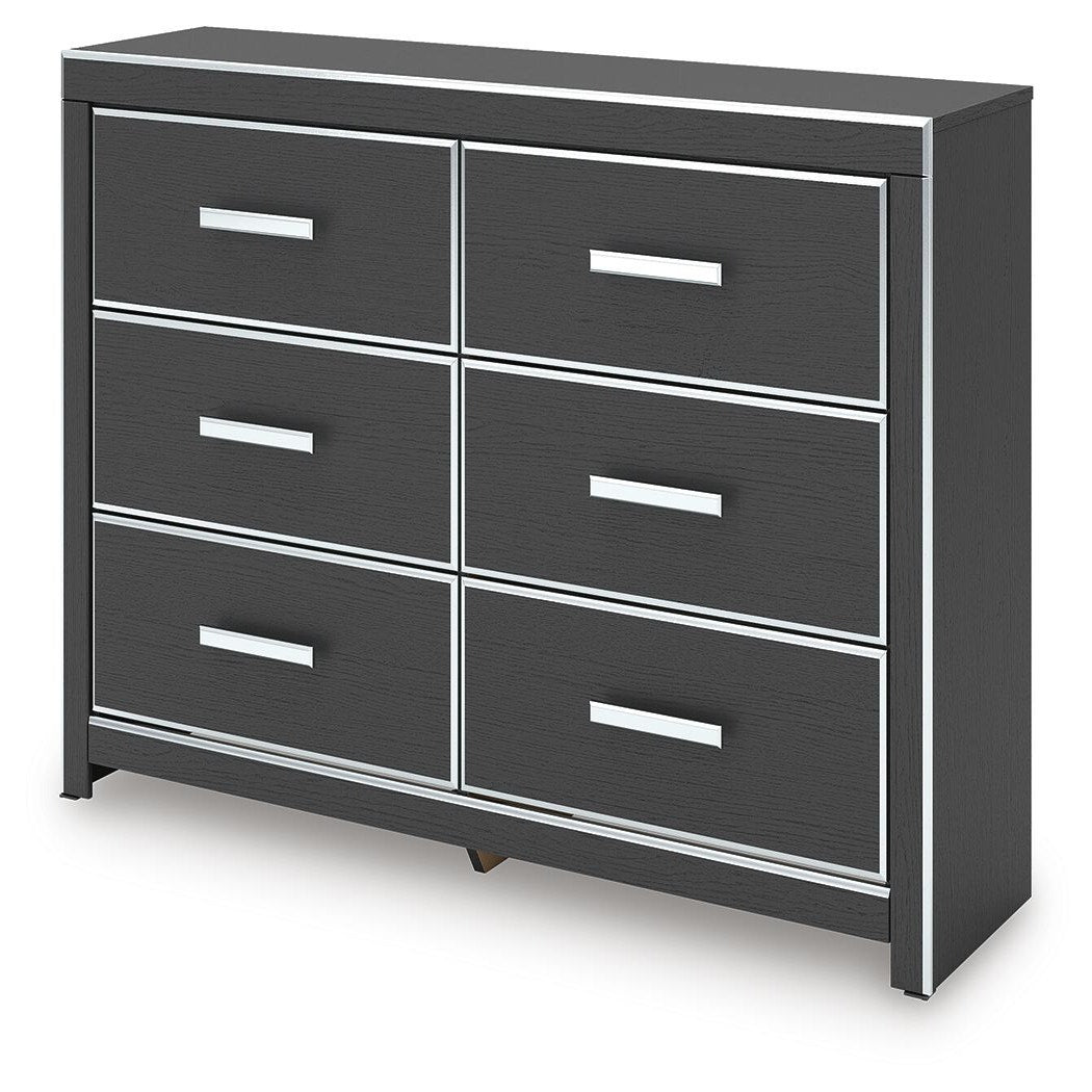 Zuraleus King Upholstered Bed, Dresser and Nightstand (PCB3380-SI) - Image 8