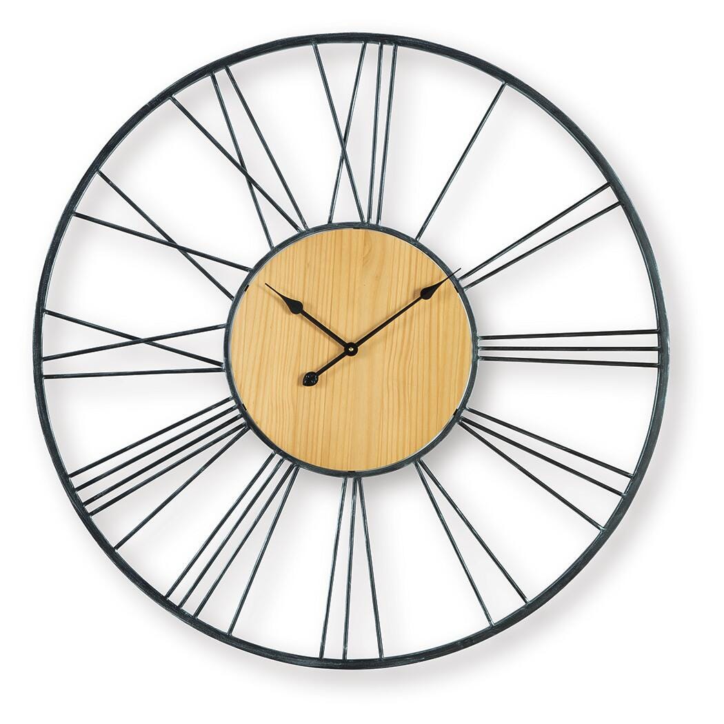 Brockett Wall Clock (A8010452-SI) - Image 3