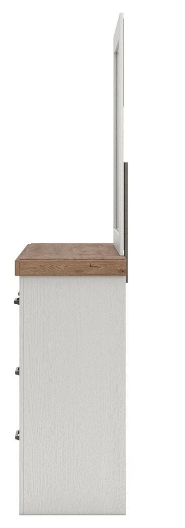 Savonport Panel Bed, Dresser and Mirror (B4615-SI) - Image 7