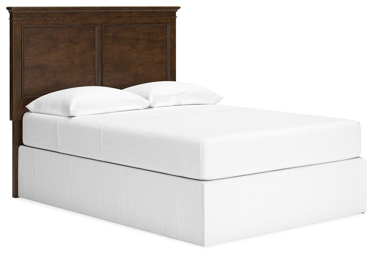 Danabrin Panel Headboard - Brown  (B685-SI)