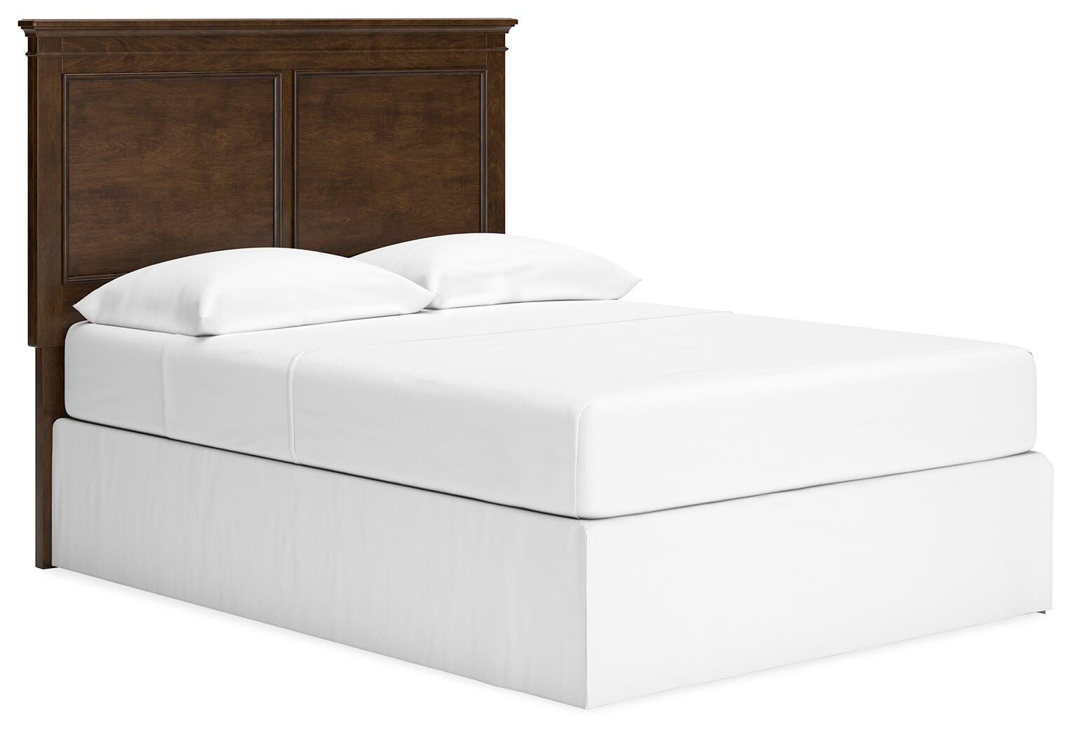 Danabrin Panel Headboard - Brown  (B685-SI)