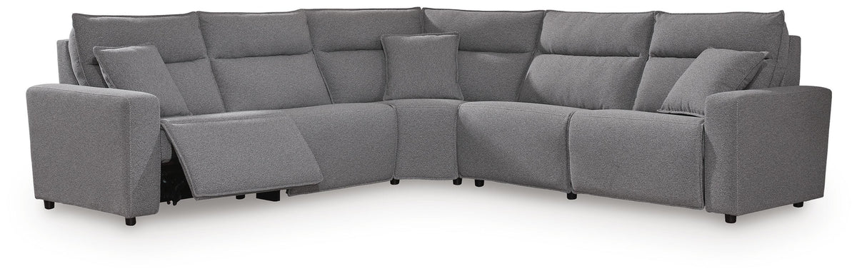 Modmax II 5-Piece Power Reclining Sectional (65906-SI)