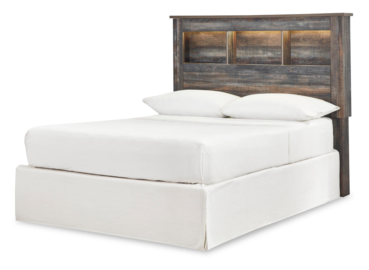 Drystan Bookcase Headboard - Multi  (B211-SI) - Image 7