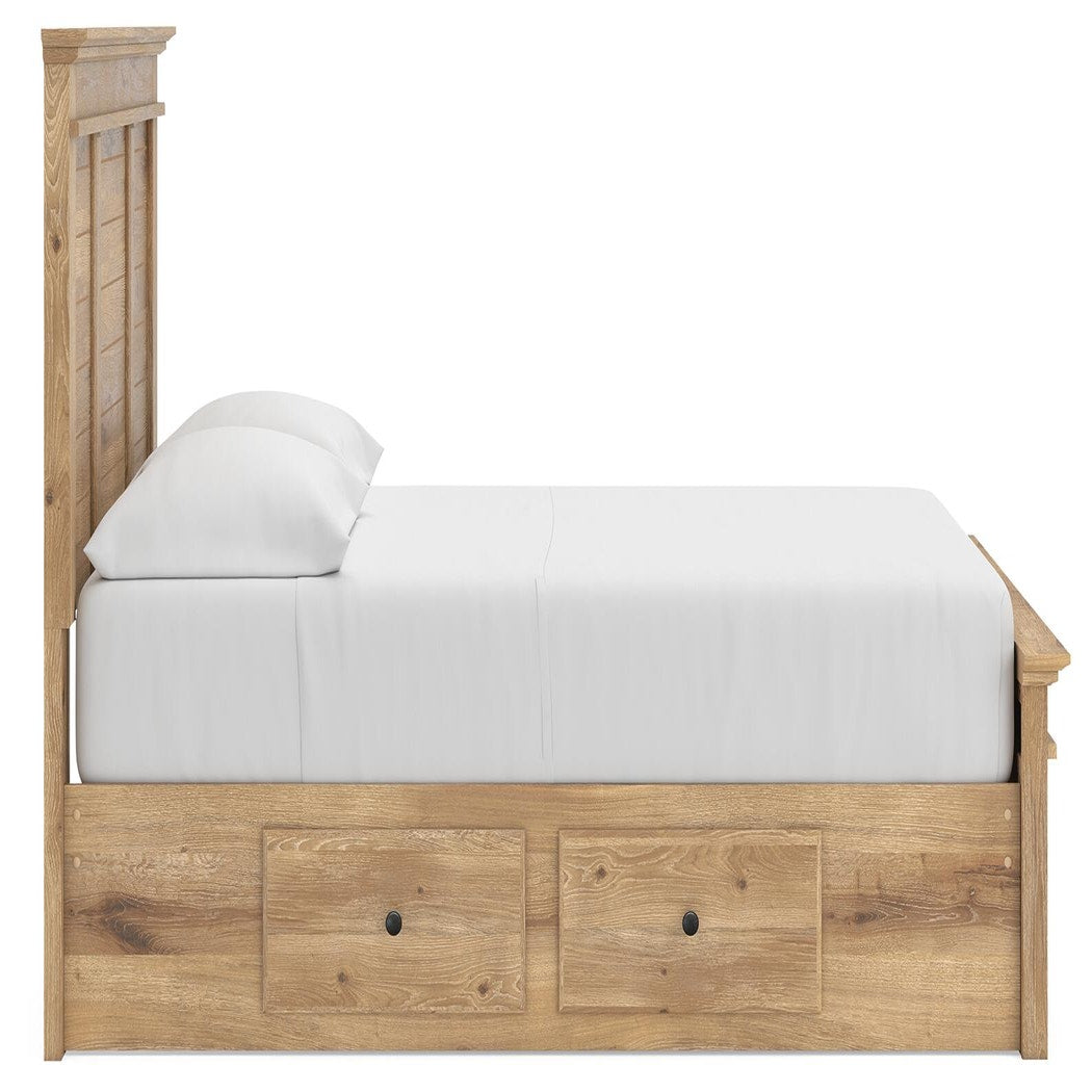 Makidern Full Panel Storage Bed (PCB1170-SI) - Image 9
