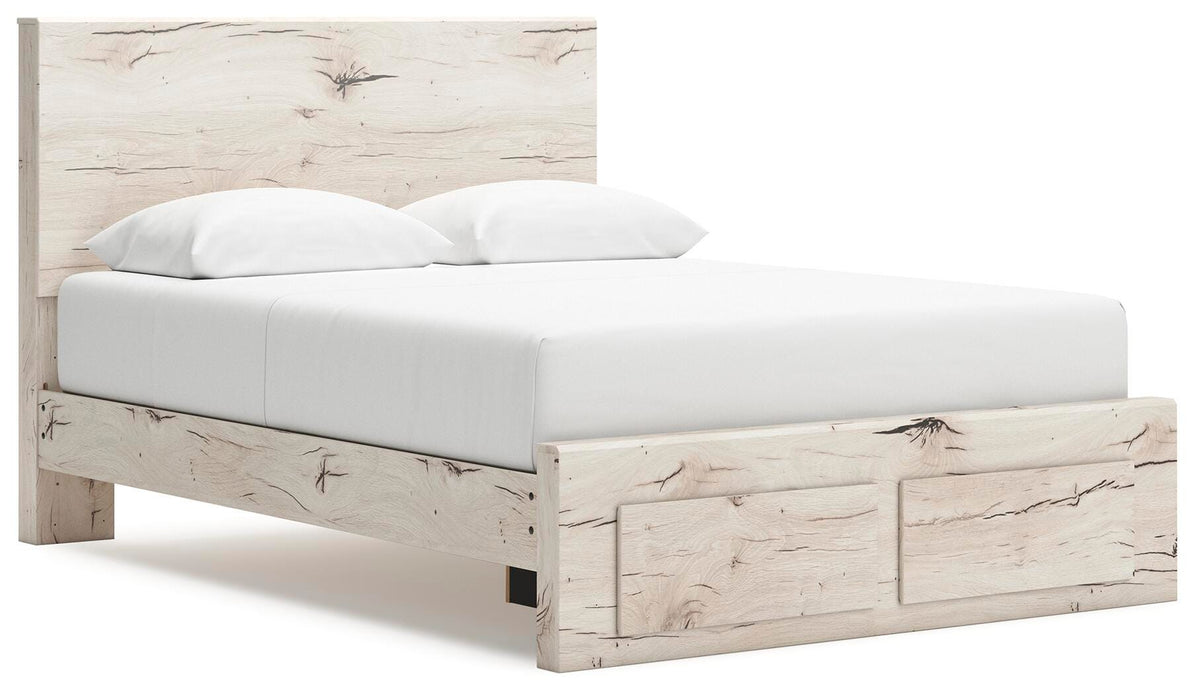 Lawroy Panel Storage Bed - Light Natural  (B2310-SI)