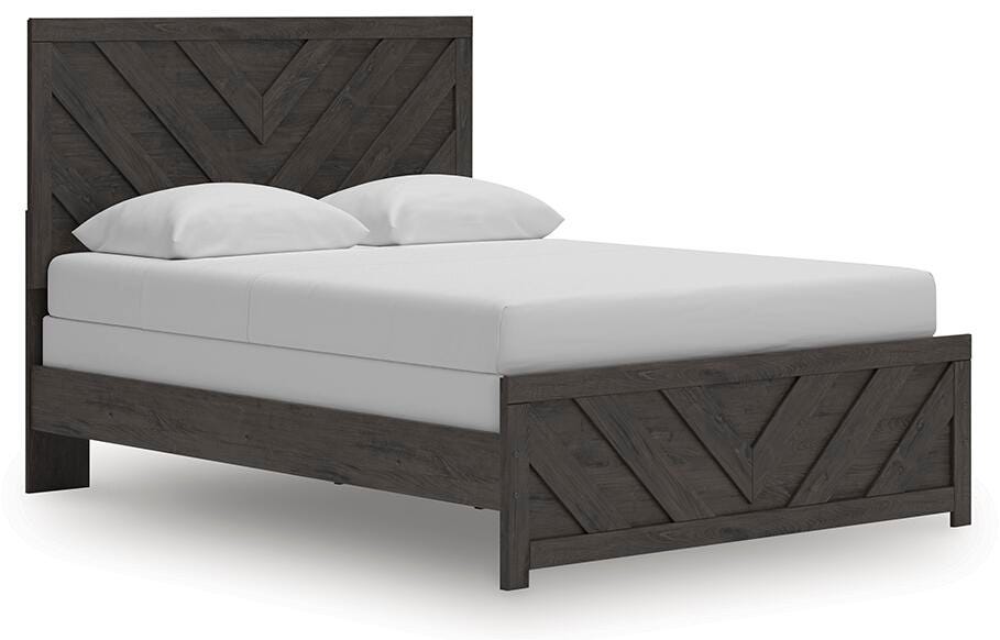 Prendonea Panel Bed, Dresser and Nightstand (B3789-SI) - Image 9