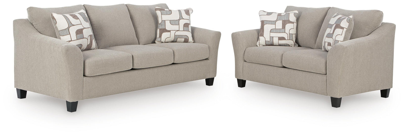 Willarae Sofa and Loveseat (59803-SI)
