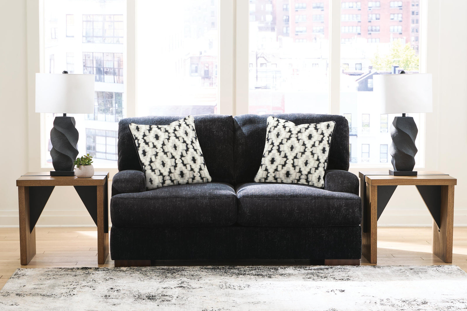 Whitmore Manor Sofa and Loveseat (80404-SI) - Image 9