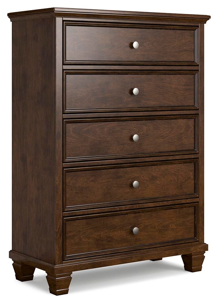 Danabrin Set of 2 Chests - Brown  (B685-SI) - Image 3