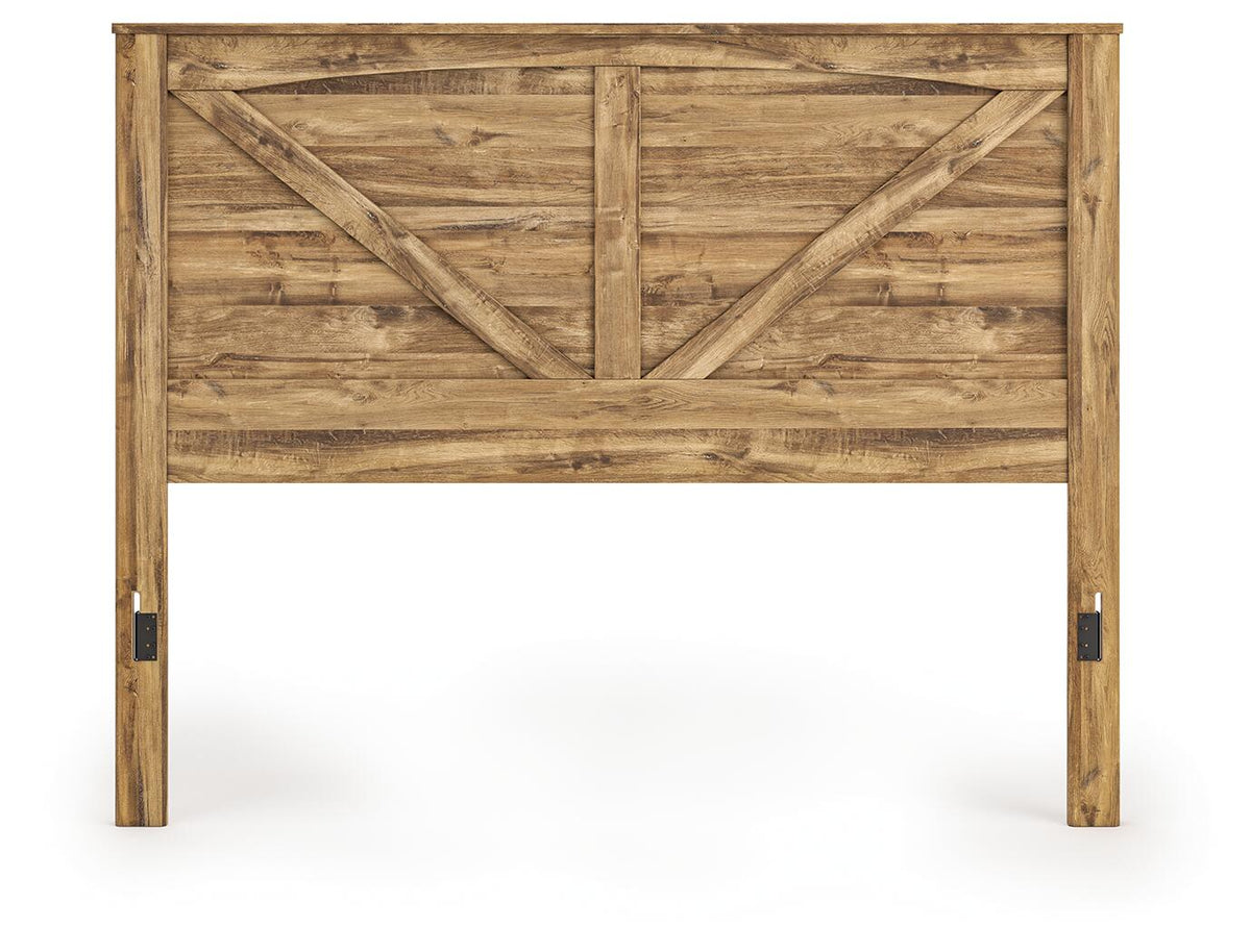Maystonna King Crossbuck Panel Headboard (PCB1580-SI) - Image 4