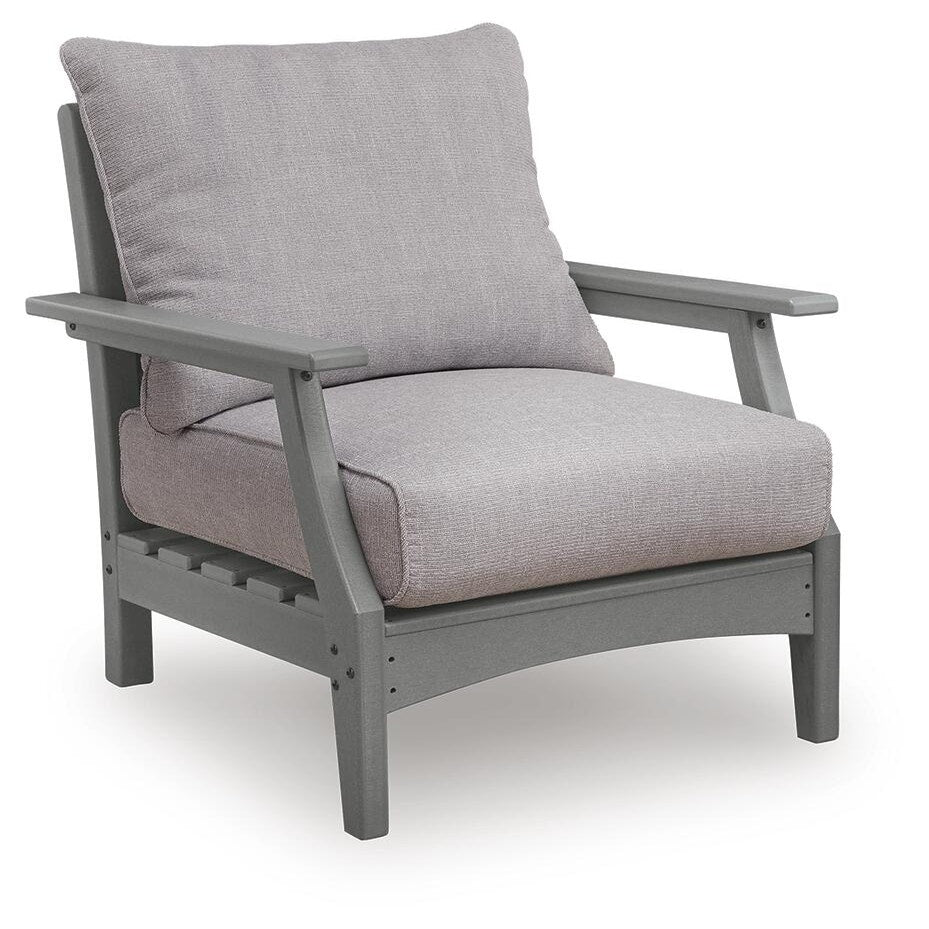 Cove Beach Outdoor Sofa with Cushion (PCP803-SI) - Image 3