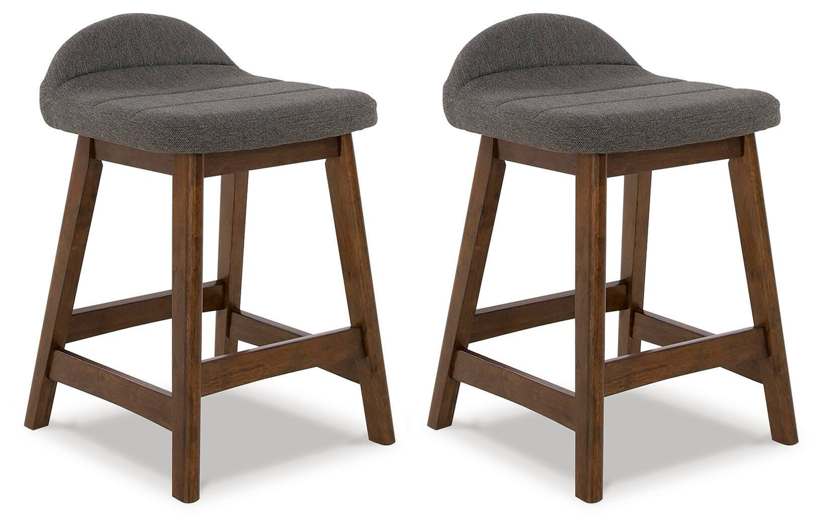 Lyncott Counter Height Bar Stool (Set of 2) (D615-SI) - Image 2