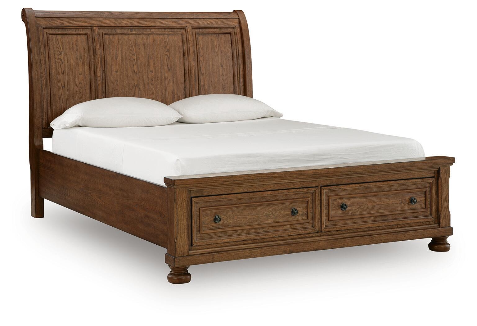 Zackaryn Queen Sleigh Storage Bed (PCB807-SI)
