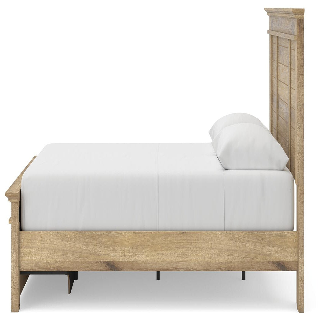 Makidern Queen Panel Storage Bed (PCB1170-SI) - Image 7