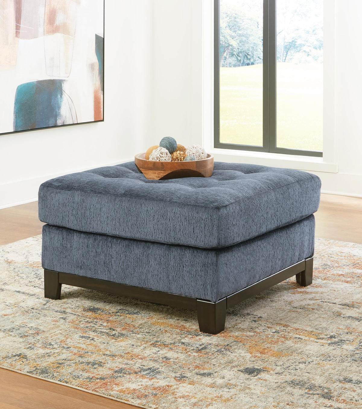 Maxon Place Oversized Chair and Ottoman (33003-SI) - Image 7