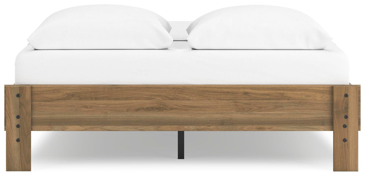 Deanlow Platform Bed - Honey  (EB1866-SI) - Image 4