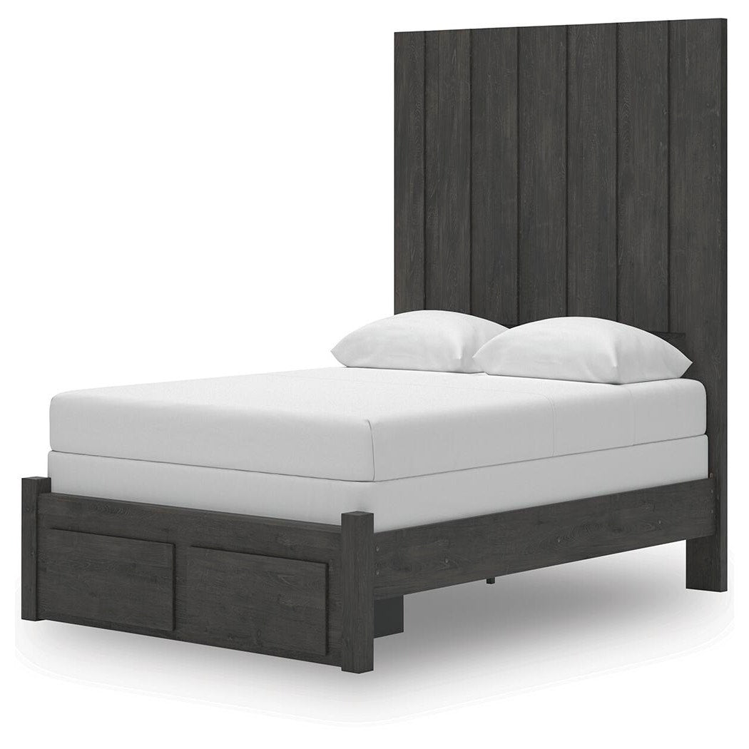 Fraluna Queen Panel Storage Bed (PCB3370-SI) - Image 2