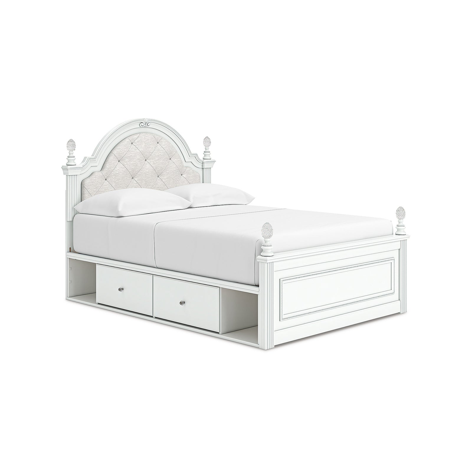 Kozlani Full Upholstered Panel Storage Bed (PCB1819-SI)