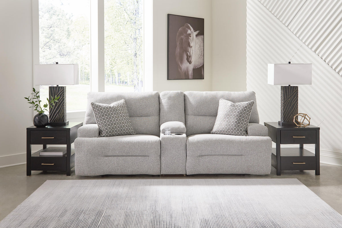 Acklen Place 7-Piece Power Sectional Reclining Sofa with Storage Console (93605-SI) - Image 23
