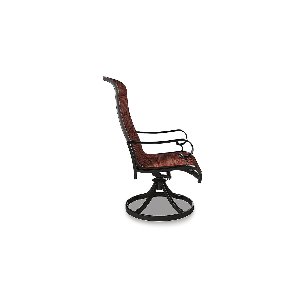 Apple Town Sling Swivel Chair (Set of 2) (P316-SI) - Image 4
