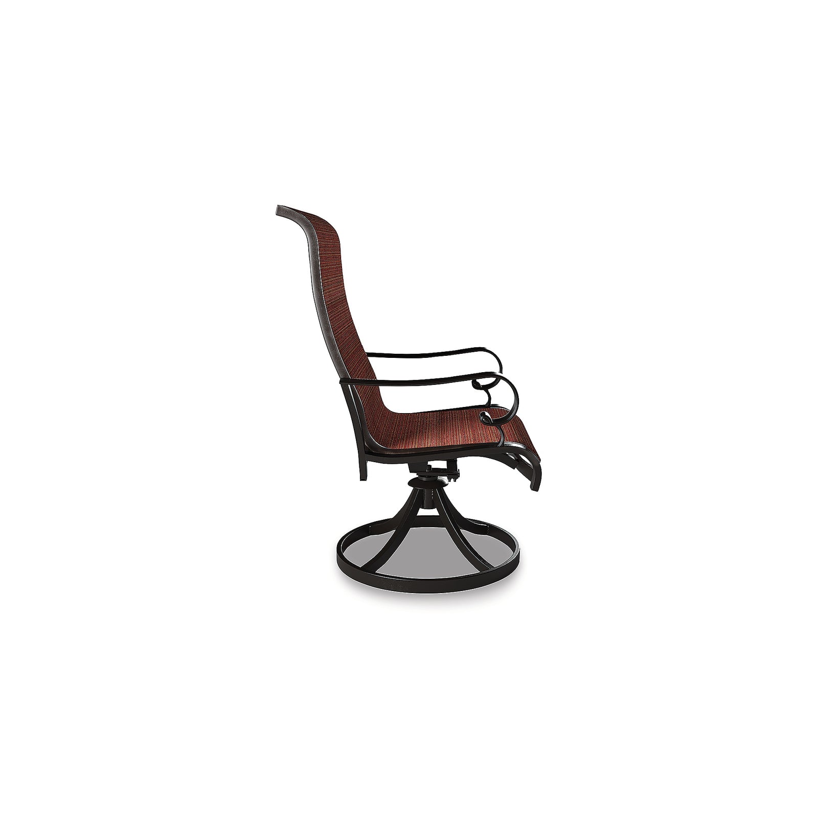 Apple Town Sling Swivel Chair (Set of 2) (P316-SI) - Image 4