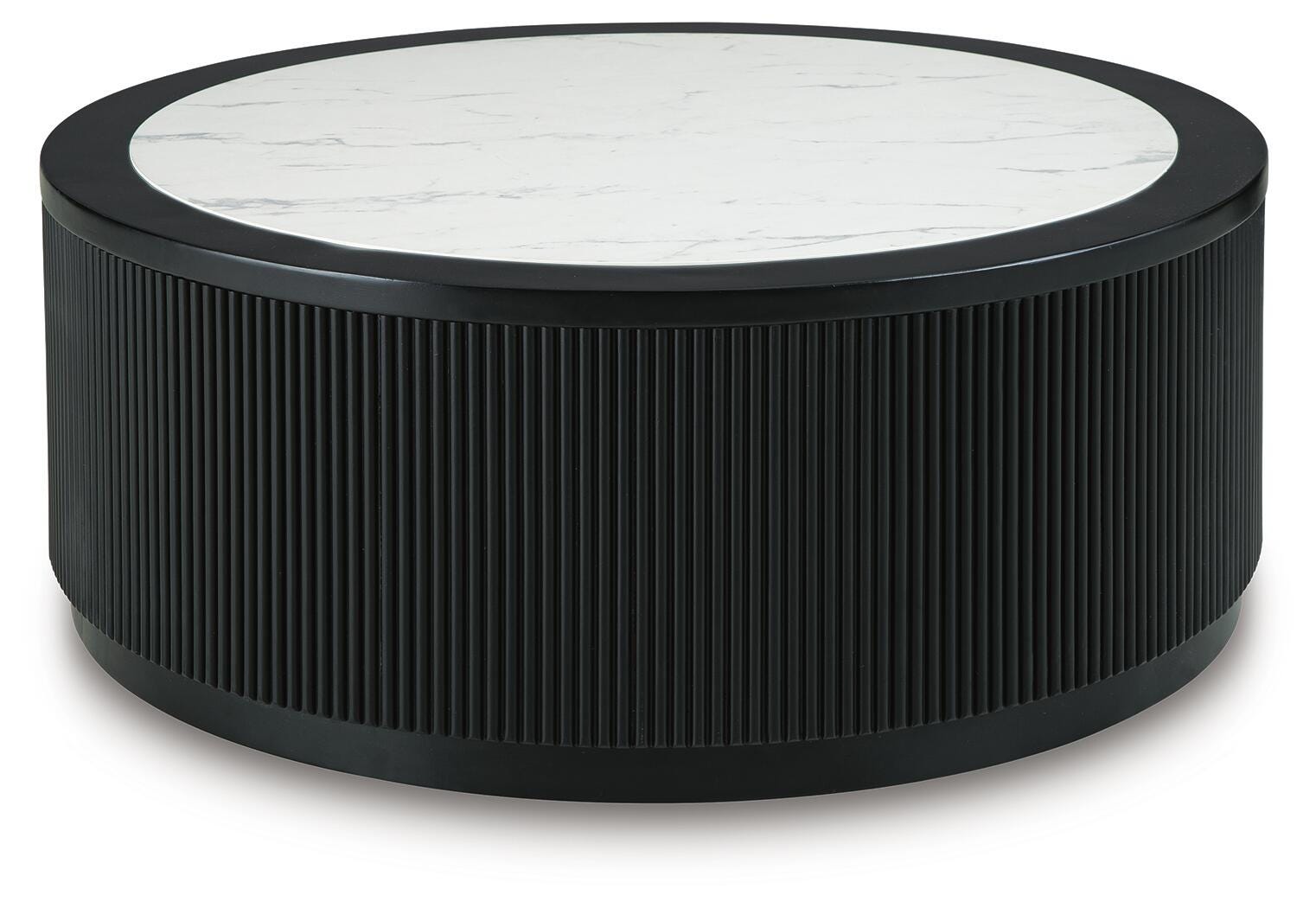 Grayman Coffee Table - Black  (T650-SI)